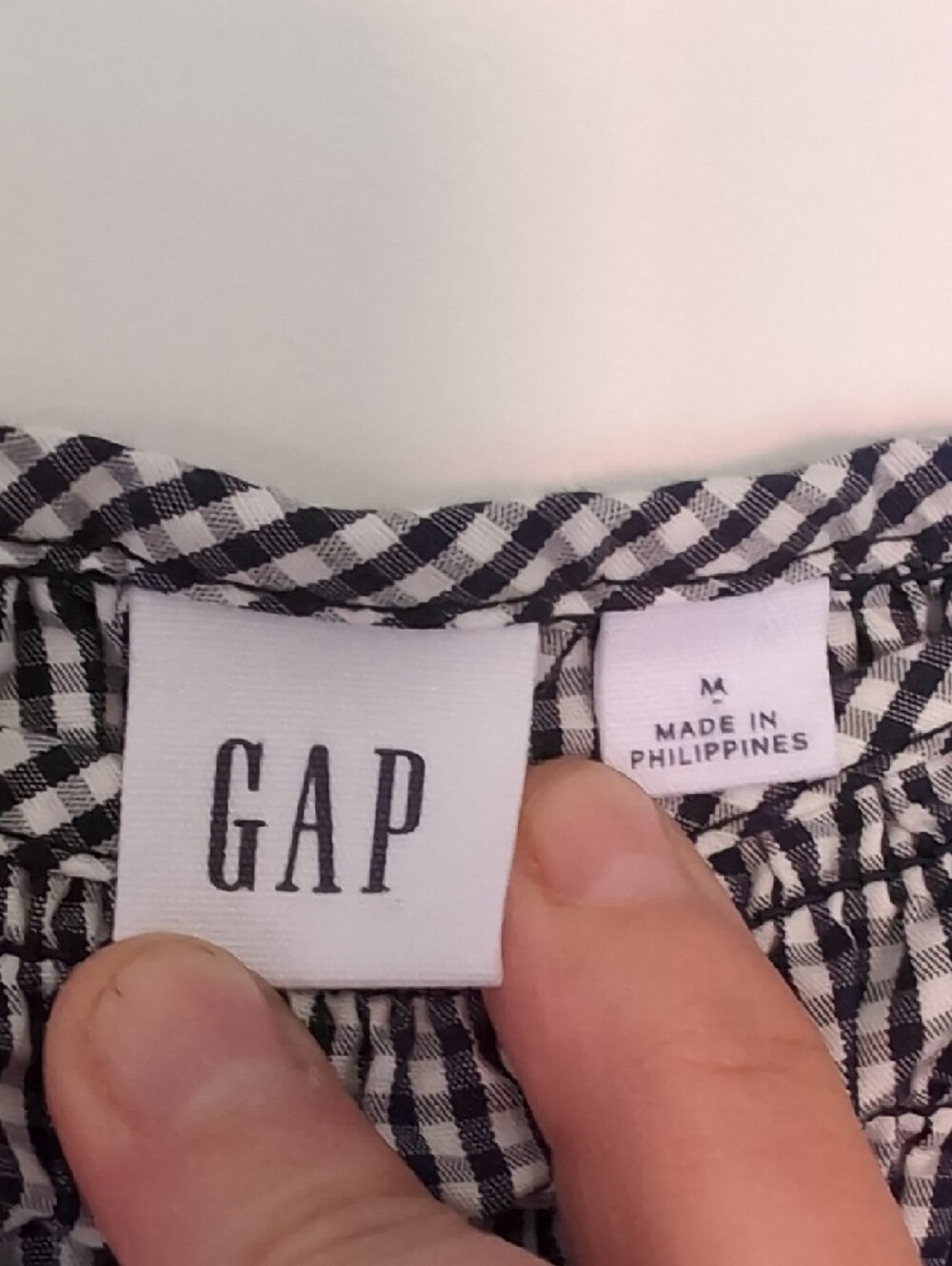 GAP Black and White Gingham Sundress - Picture 2 of 4